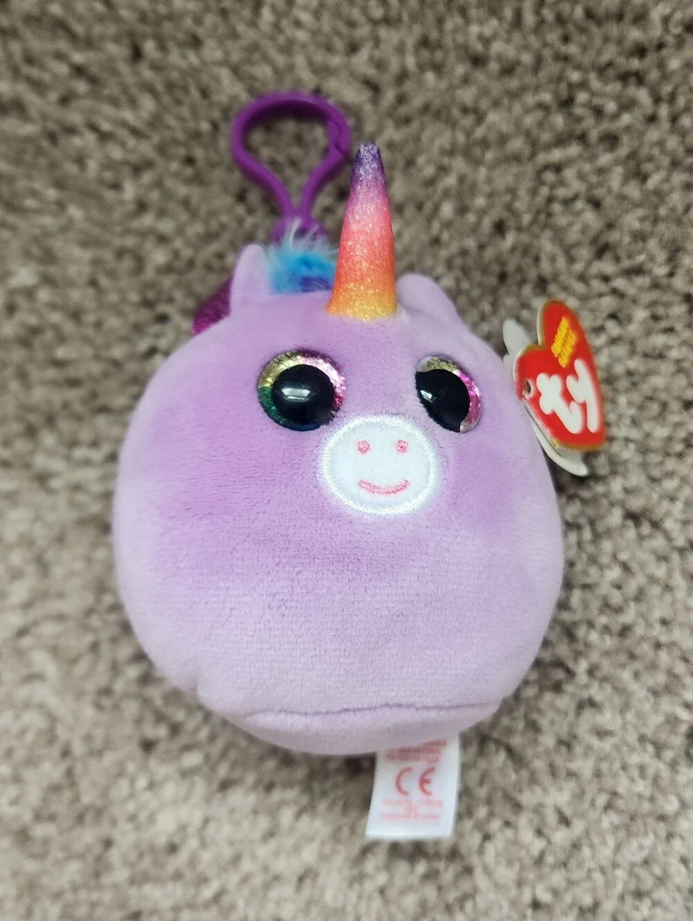 TY Squishy Beanies & Squishy Boo Plush Keychains